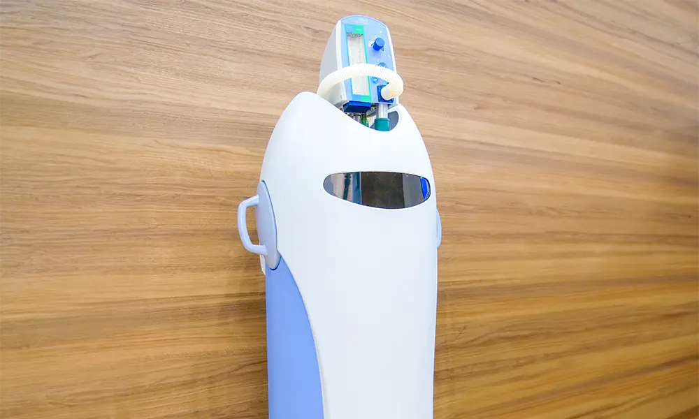 笑気麻酔機を完備