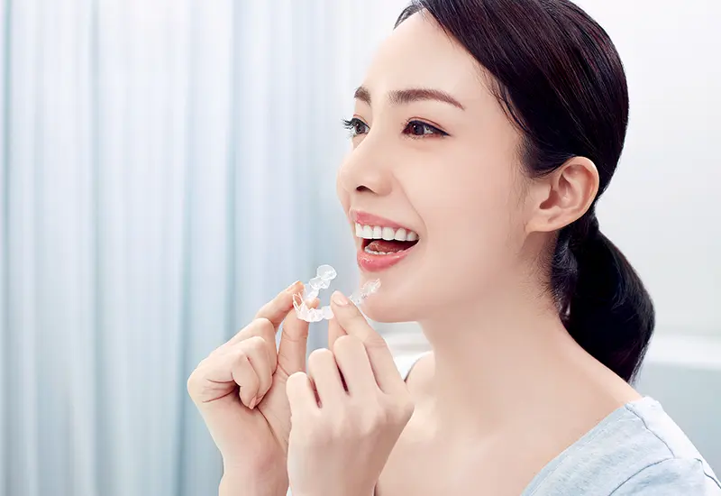 マウスピース矯正にも対応